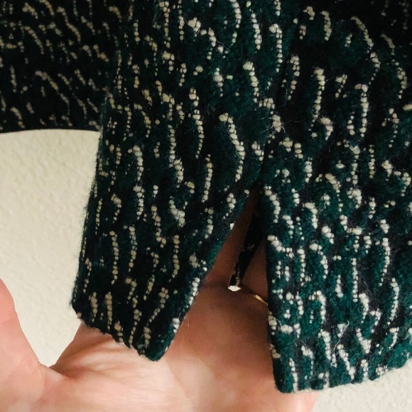 Helene Berman Tweed Zip Front Blazer Jacket - Picture 4 of 8